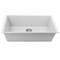 Nantucket Sinks 33-inch Undermount Granite Composite Sink in White PR3320-W-UM - alternate 2